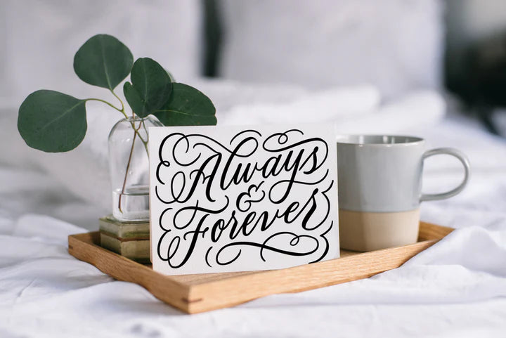 Wedding Always & Forever Card