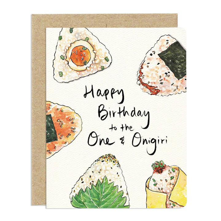Birthday Onigiri Card