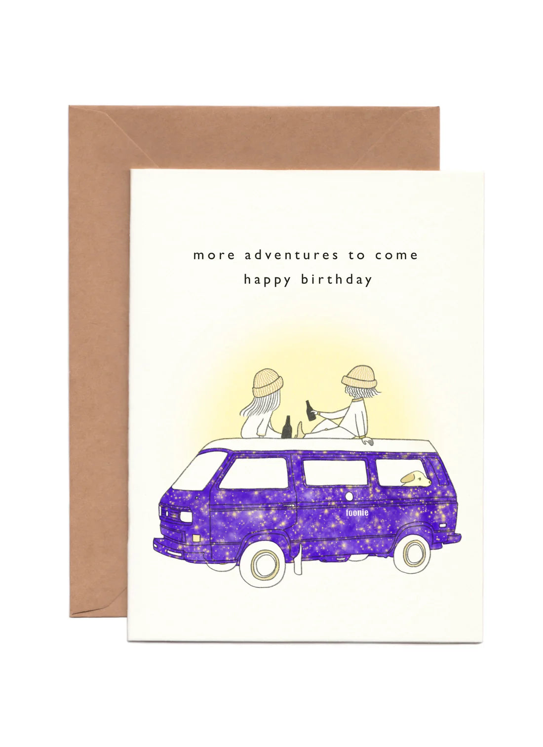 Birthday Dreamy Van Card