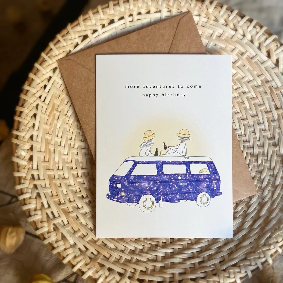 Birthday Dreamy Van Card