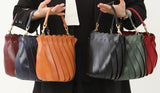 Bloom Bucket Tote - Chestnut