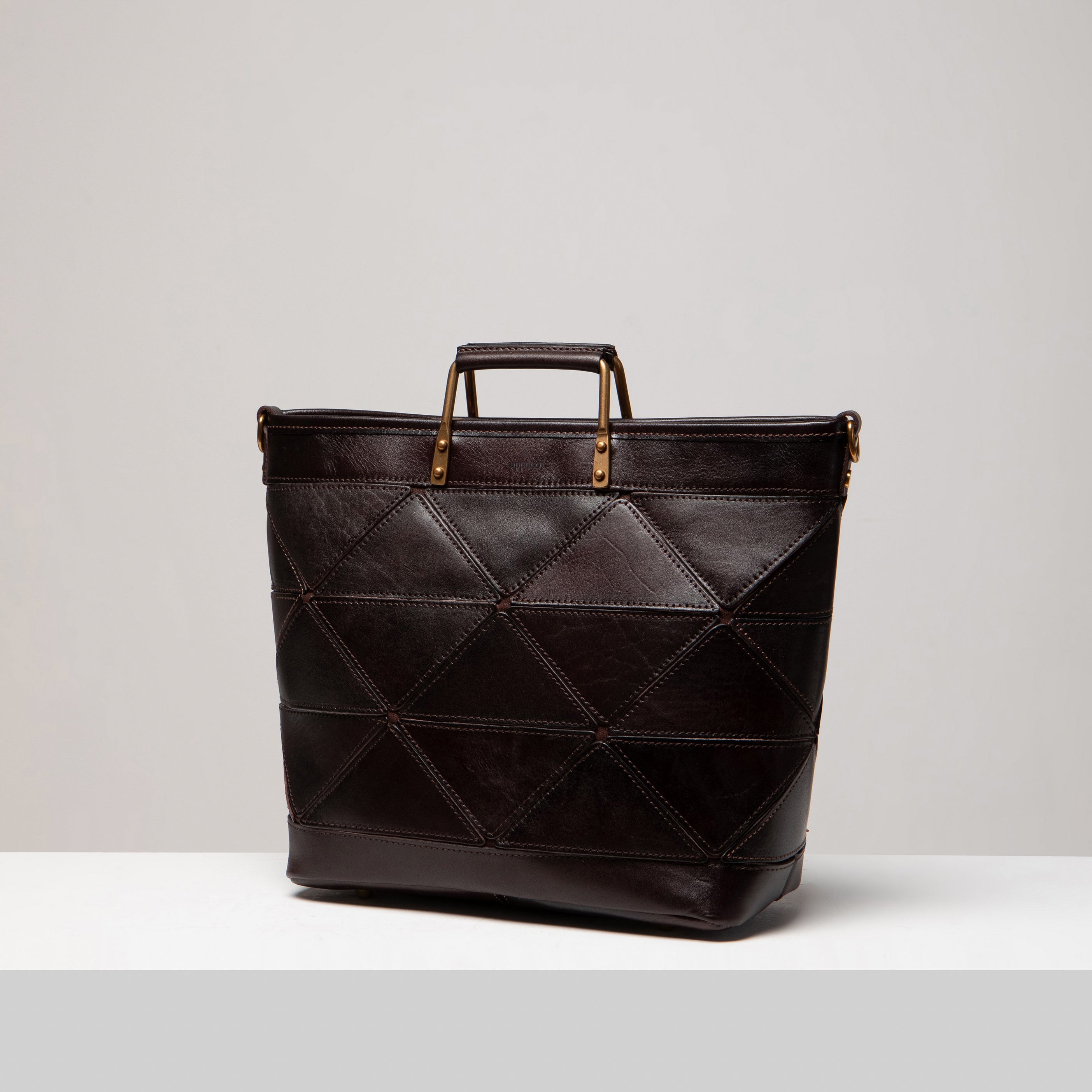 Origami Large Tote - Espresso