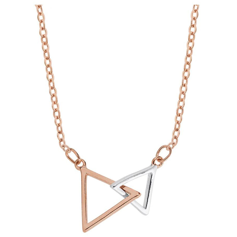 Faith Necklace Rose Gold