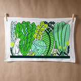 Greens Garden Tea Towel