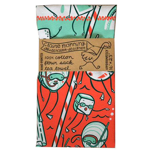 Hail Caesar Tea Towel