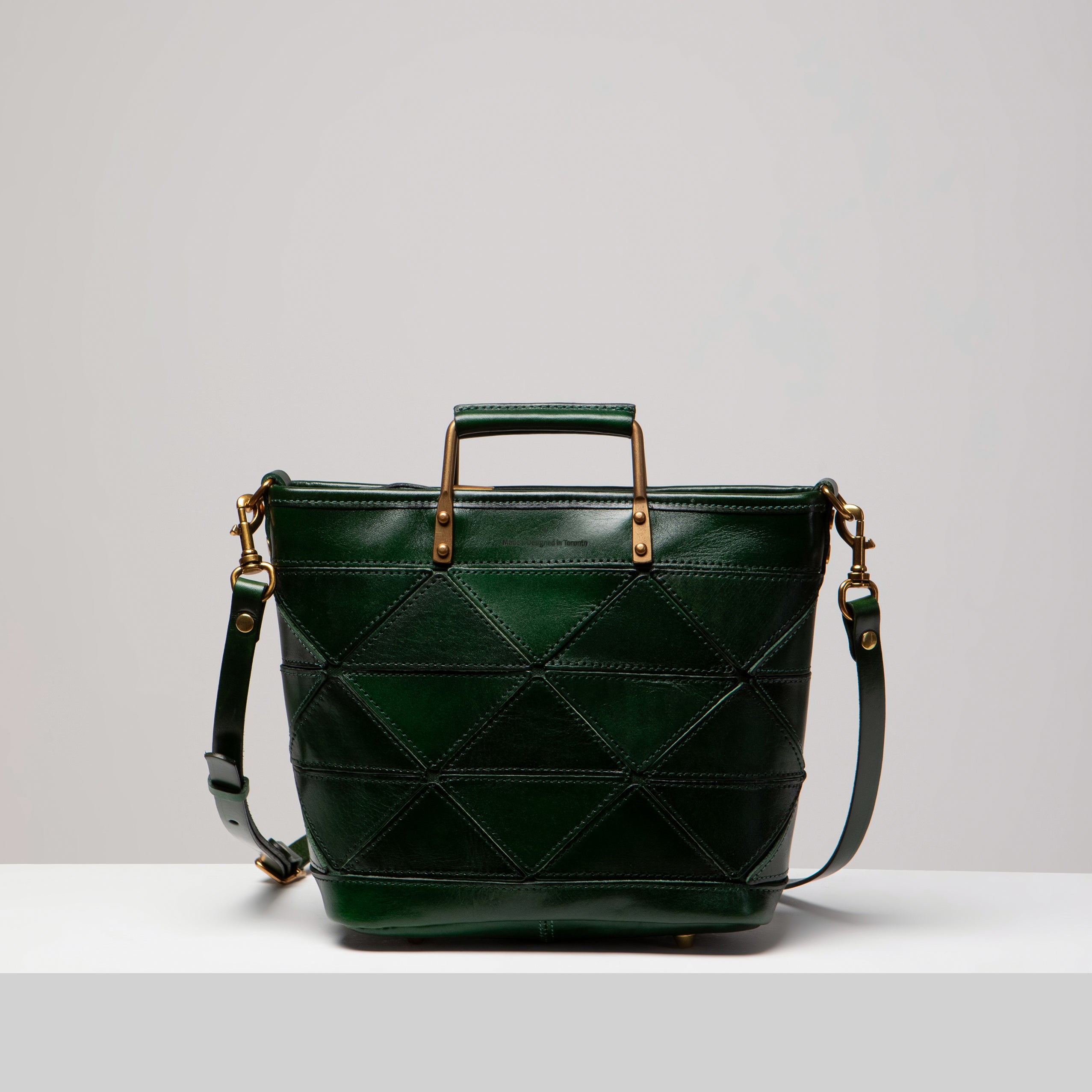Origami Small Tote - Hunter Green