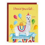 Birthday Alpaca Card