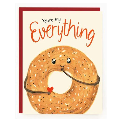Love Everything Bagel Card