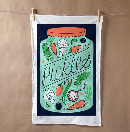 Pickles Tea Towel