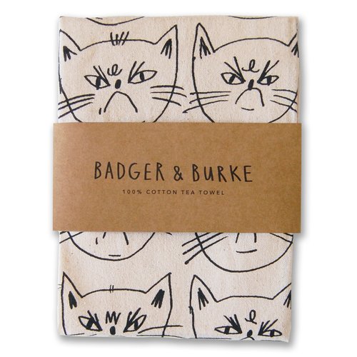 Snitty Kitty Tea Towel