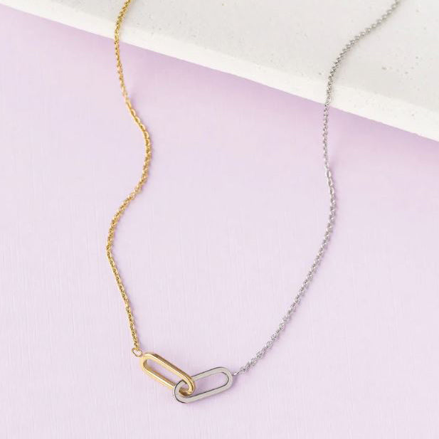 Unice Necklace Gold & Silver