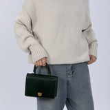 Turn-loc Mini Satchel - Tan