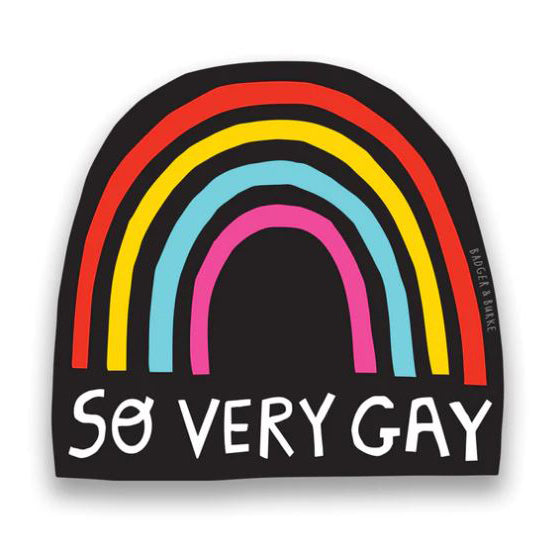 So Very Gay Sticker