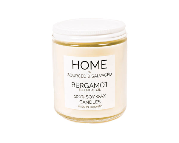 Sourced & Salvaged Soy Candle - Bergamot