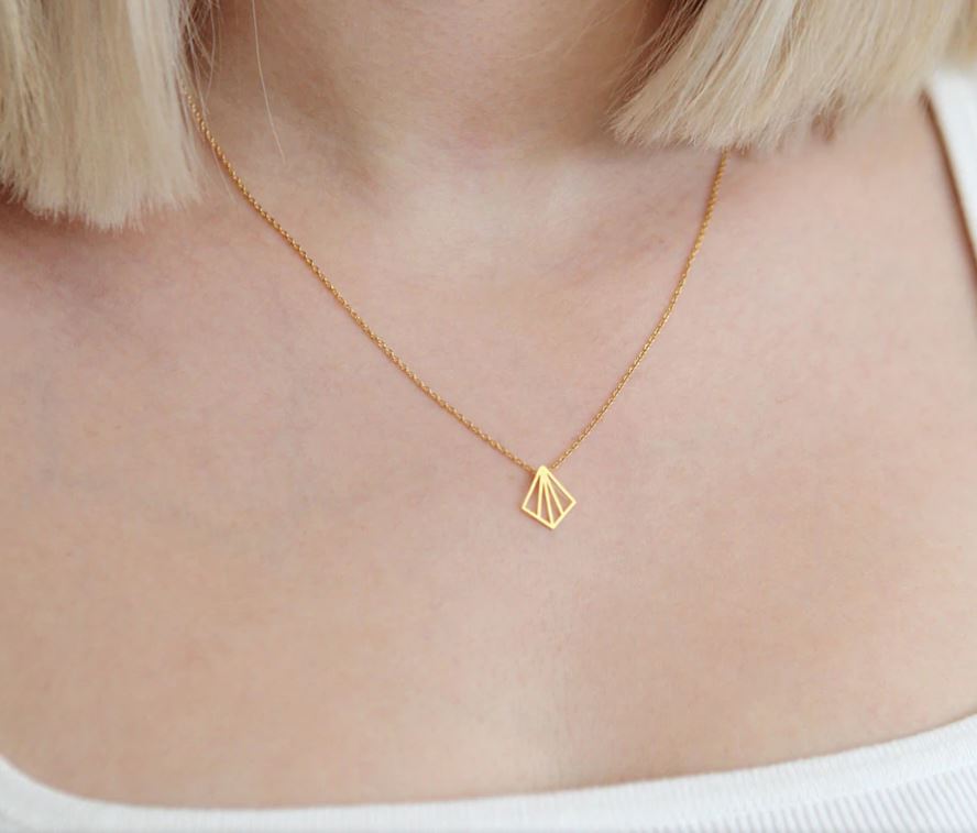 Adel Necklace Rose Gold