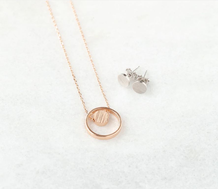 Andy Necklace Rose Gold