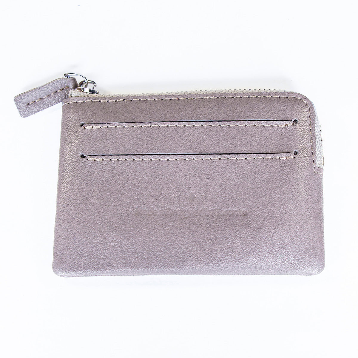 'Avenue' Top Zip Card Holder Coin Keeper