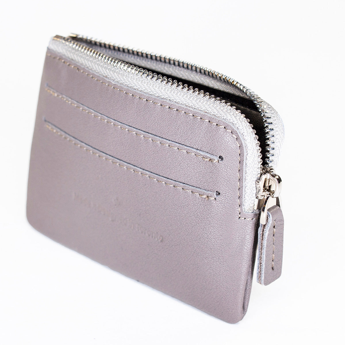 'Avenue' Top Zip Card Holder Coin Keeper