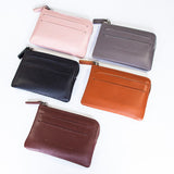 'Avenue' Top Zip Card Holder Coin Keeper