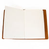 'Explore' Leather Bound Traveler's Notebook - Small Chestnut