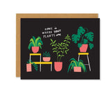 Houseplants Card