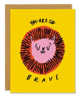 Brave Lion Card