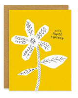 Sympathy Flower Card