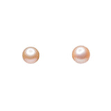Pearl Studs Earrings (Pink)