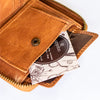 'Explore' Zip Round Verticle Bi-fold Wallet
