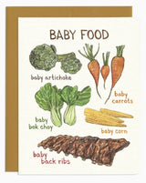 Baby Food Card
