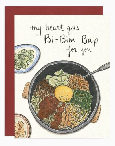 Love BiBimBap Card