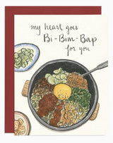 Love BiBimBap Card