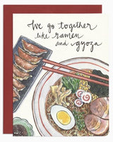 Like Ramen and Gyoza Card