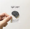 Light & Paper - Anatomical Brain Enamel Pin