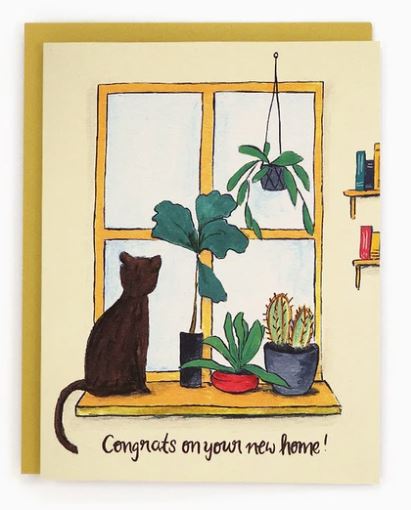 Paperhood - New Home Cat Card