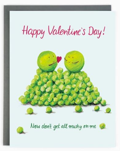 Paperhood - Peas Valentine Card
