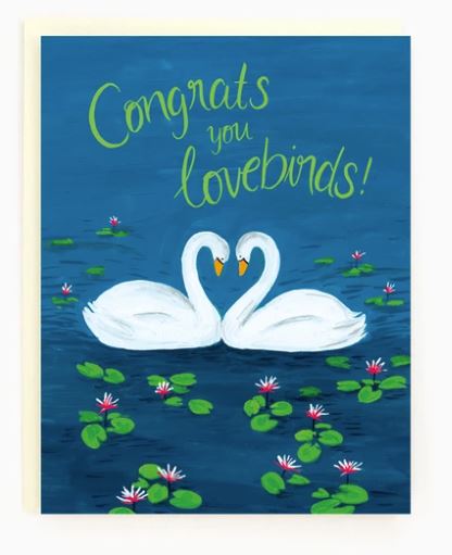 Paperhood - Congrats Lovebirds Card