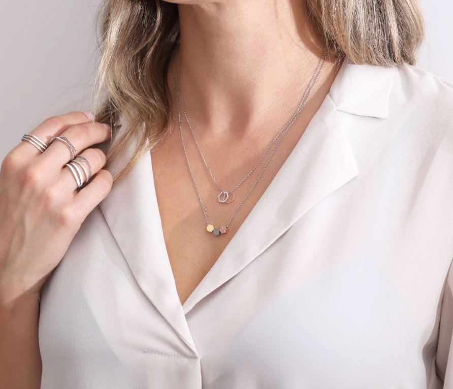 Marilou Necklace Silver