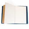 'Explore' Leather Bound Traveler's Notebook - Small Navy