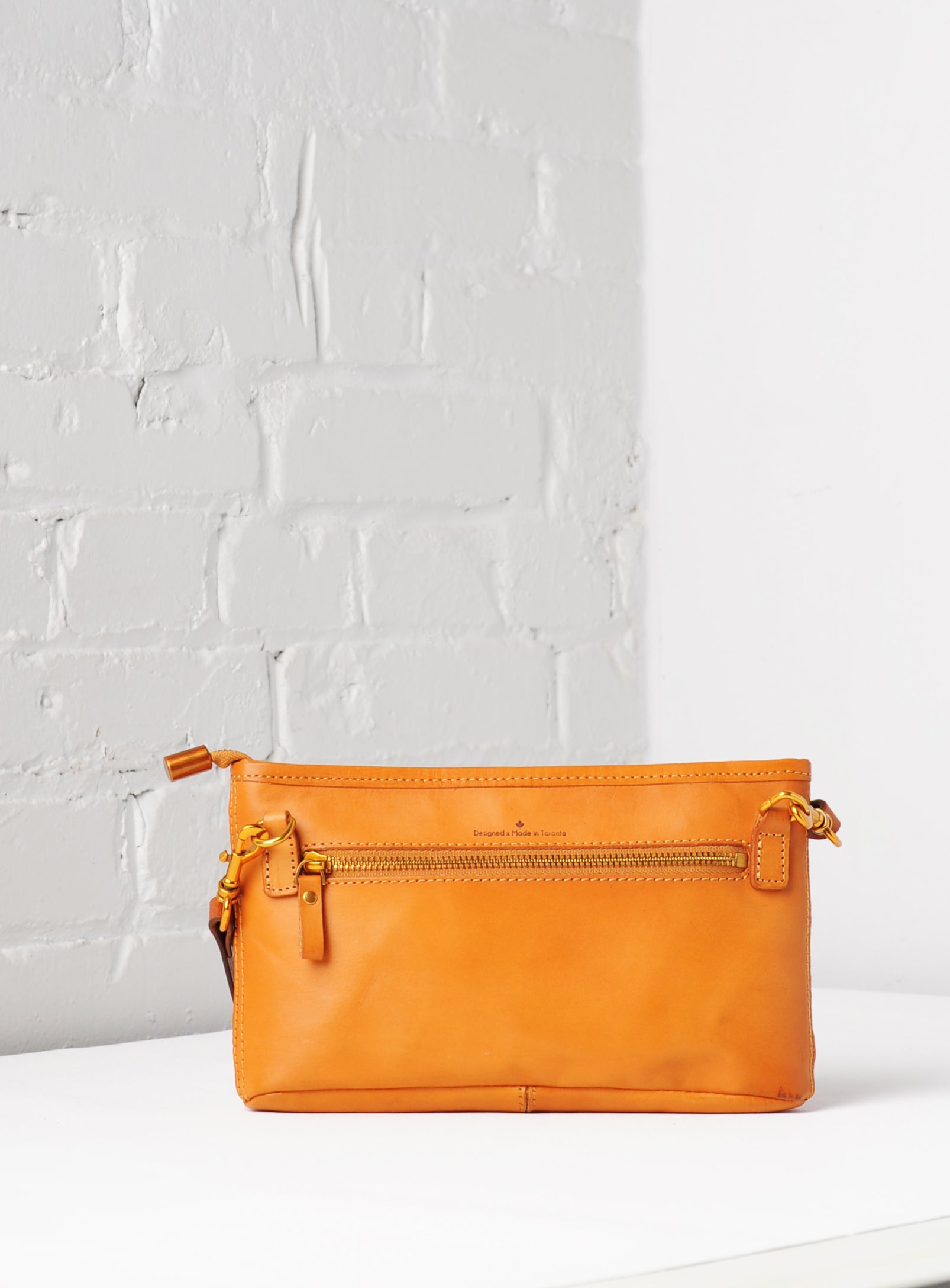 Origami Clutch / Crossbody Bag - Tan