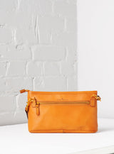 Origami Clutch / Crossbody Bag - Tan