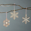 Light + Paper Studio - Delicate Snowflake Ornament Set