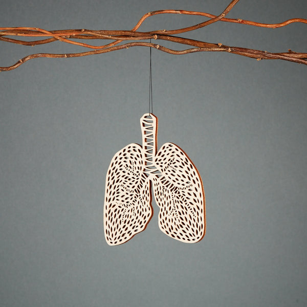 Light + Paper Studio - Anatomy Lungs Ornament