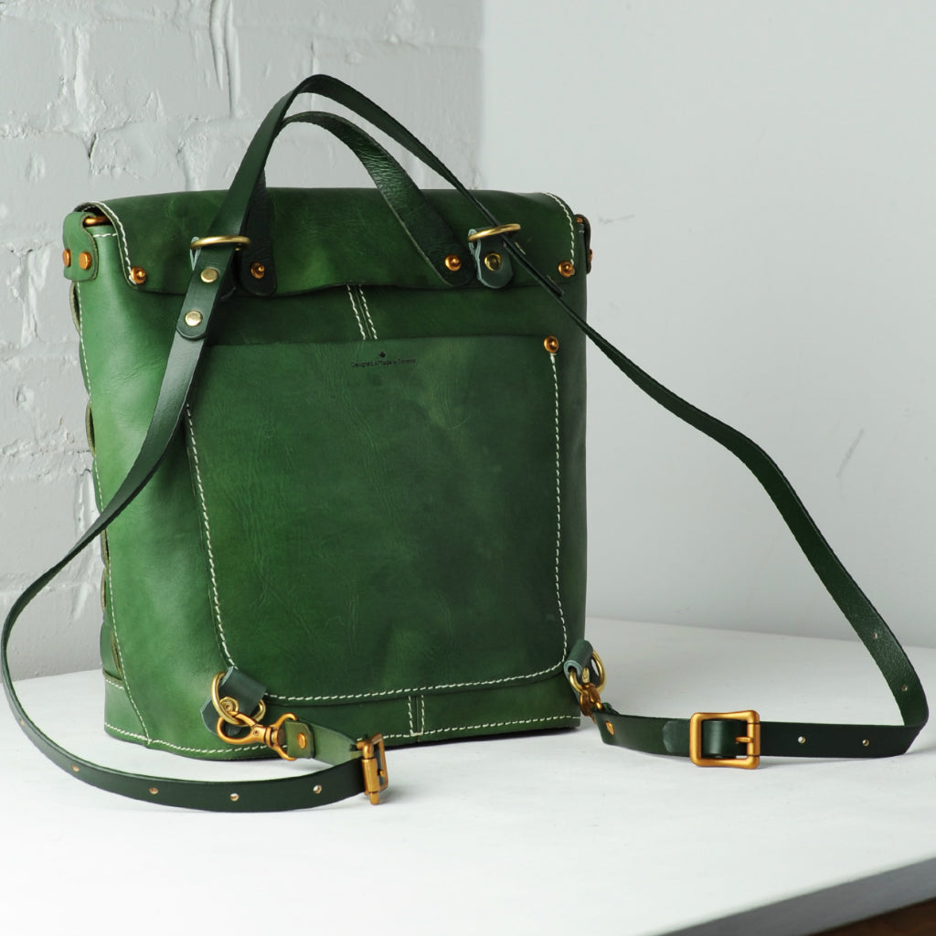 Venture Convertible Backpack - Hunter Green