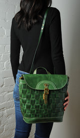 Venture Convertible Backpack - Hunter Green