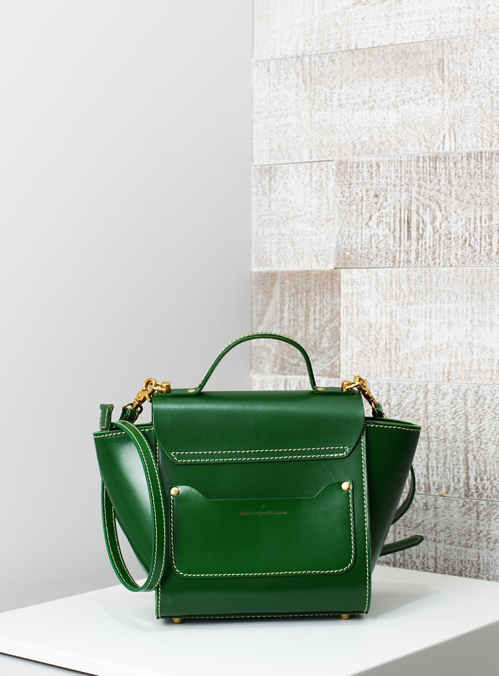 Vive 2.0 Classic Top Handle Satchel - Hunter Green