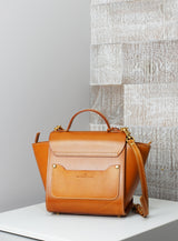 Vive 2.0 Classic Top Handle Satchel - Tan