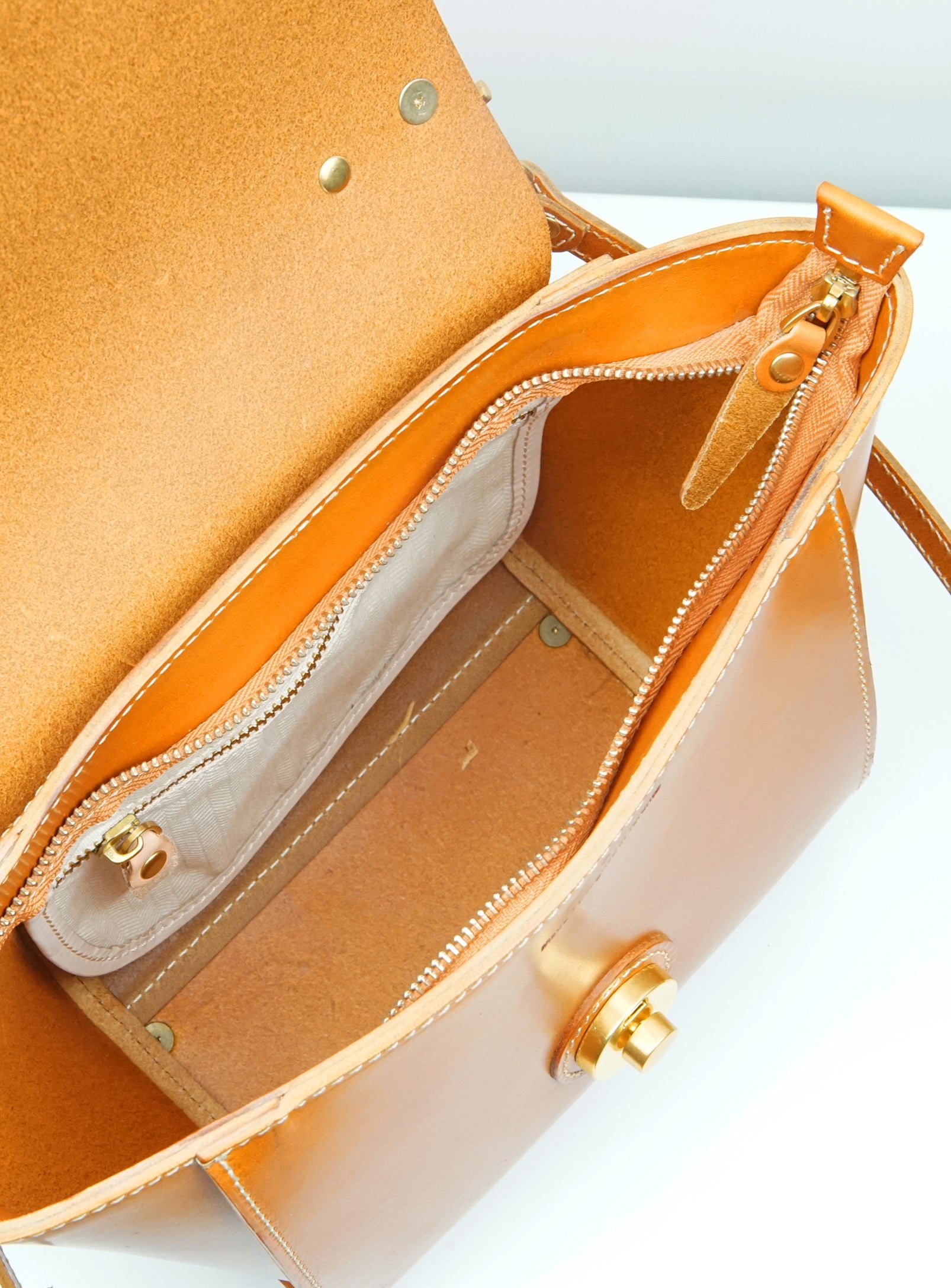 Vive 2.0 Classic Top Handle Satchel - Tan