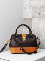 Wonder 'XL' Vintage Top-handle Satchel - Espresso