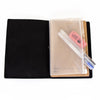 'Explore' Leather Bound Traveler's Notebook - Small Black